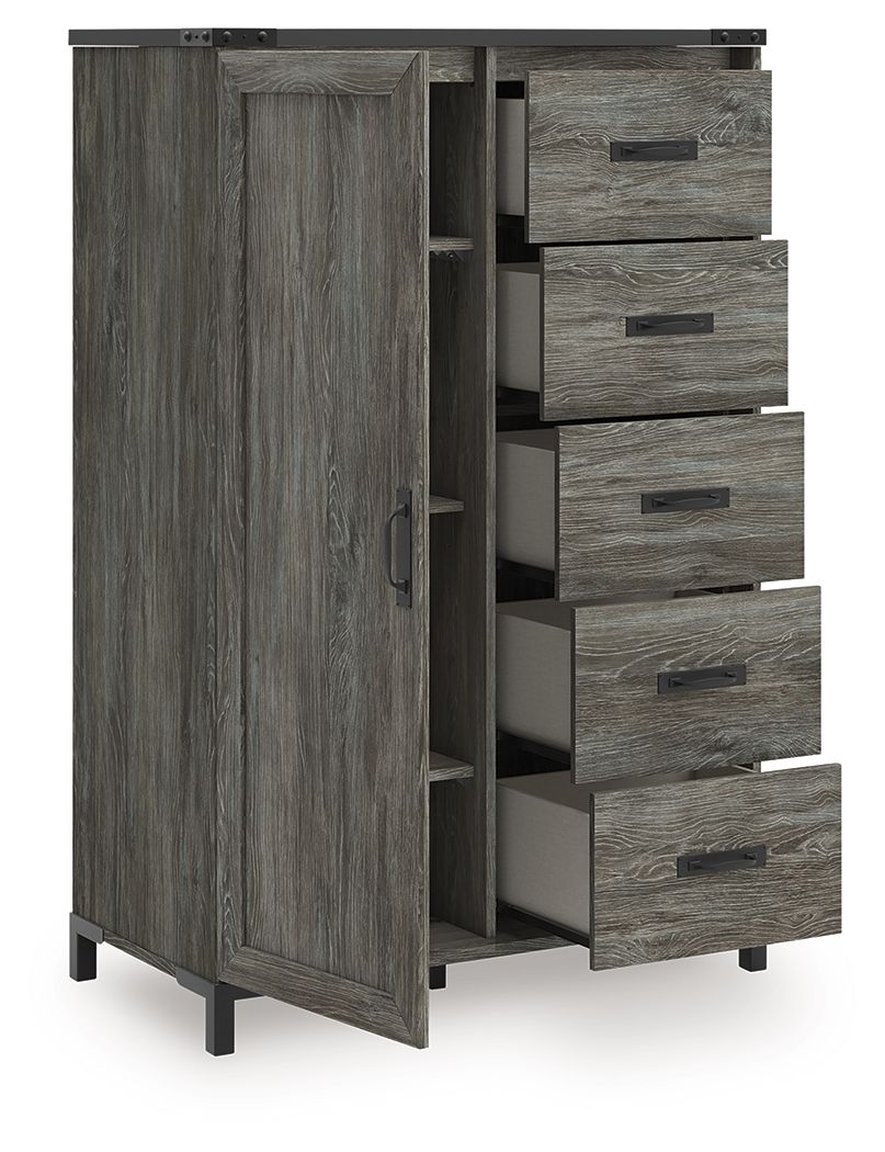 Frandern - Dressing Chest - Gray by Ashley – view 2