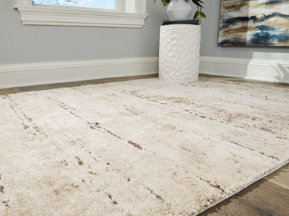 Kasney - 8' x 10' Rug - Cream / Brown by Ashley – view 2