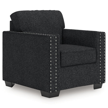 Jasmine Peaks - Chair - Coal – Arm Chairs