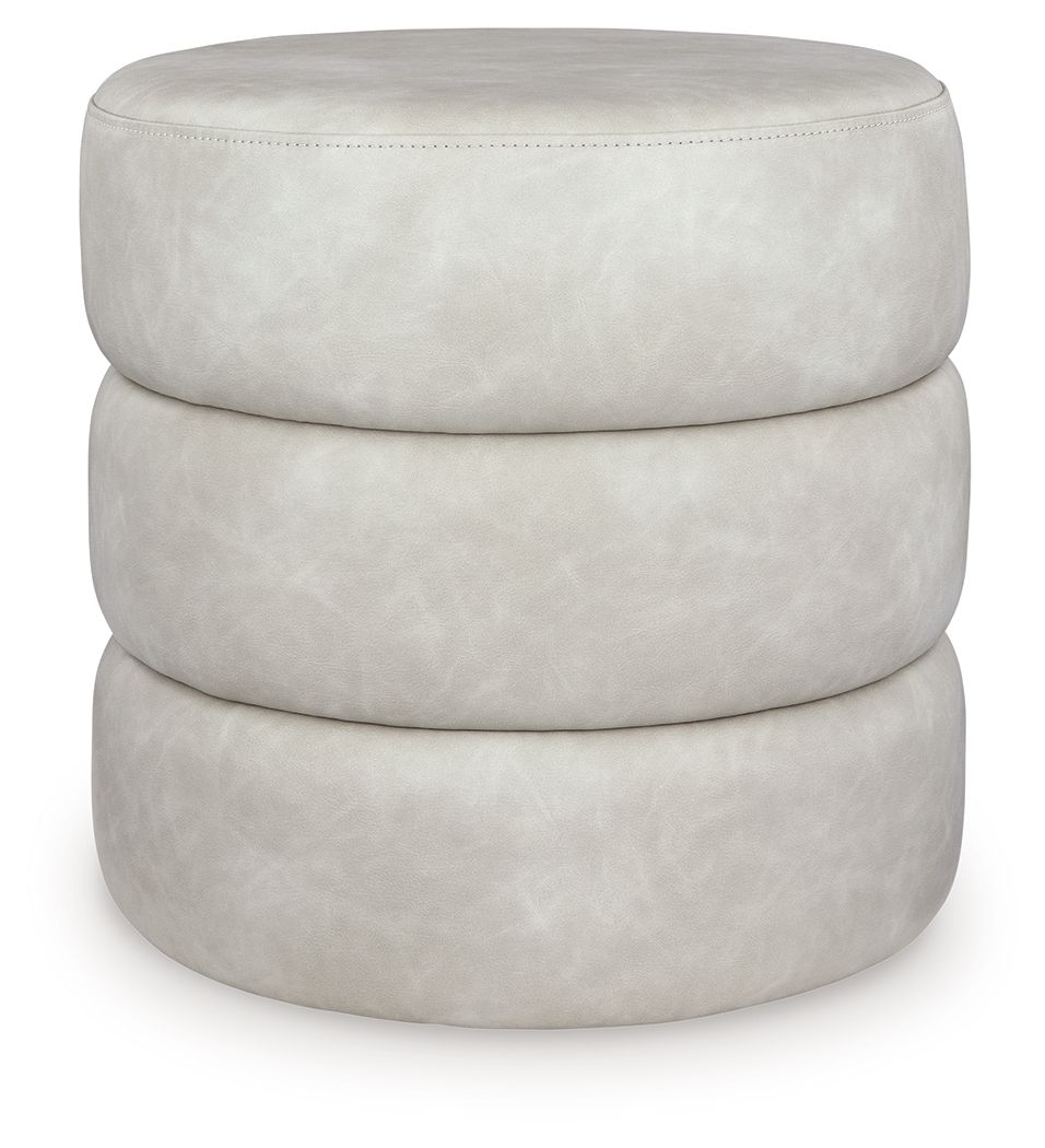 Ummi - Swivel Accent Ottoman by Ashley – view 2