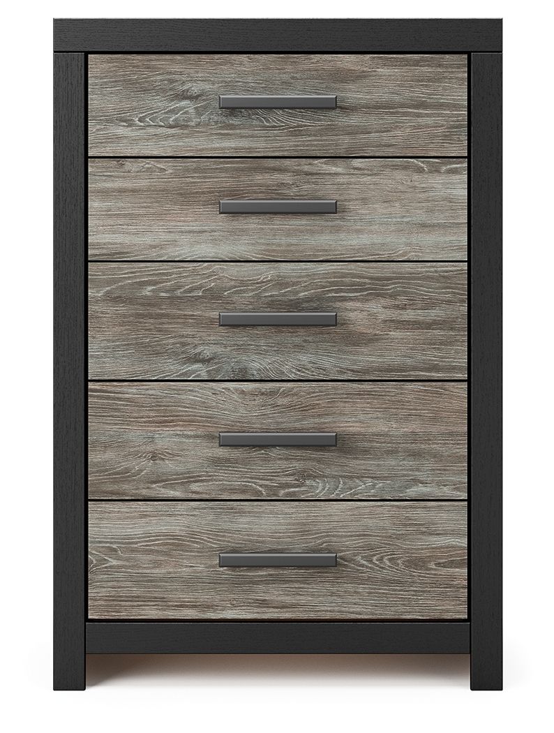 Broachmyn - Five Drawer Chest by Ashley – view 5