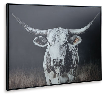 Harlandale - Wall Art - Black / White / Brown by Ashley – view 2