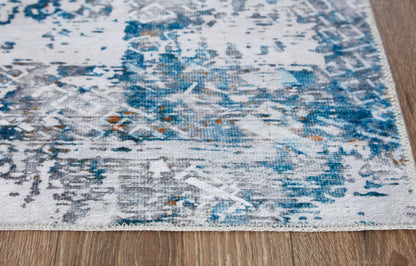 Garyard - 5' x 7' Rug - Blue Multi by Ashley – view 3