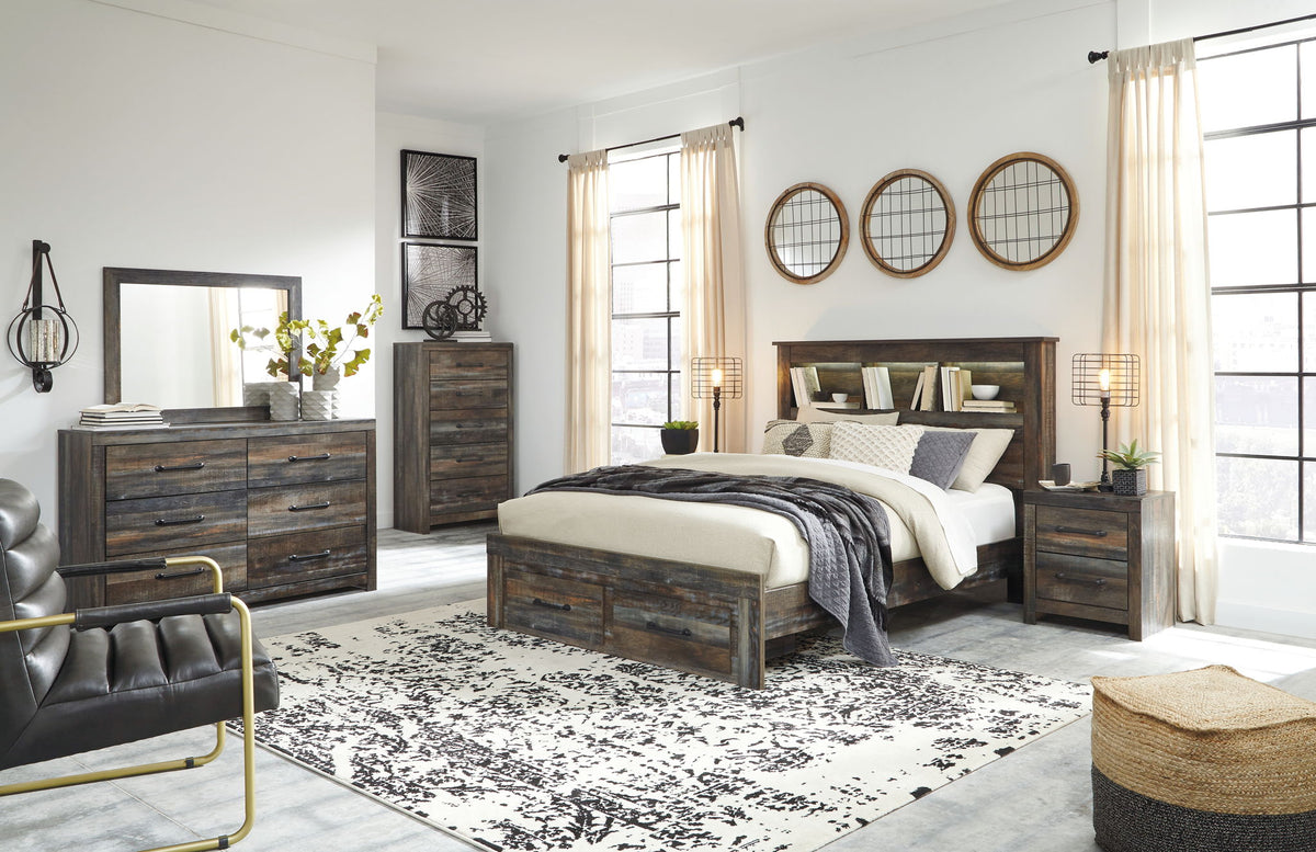 Drystan - Panel Bookcase Bed by Ashley – view 20
