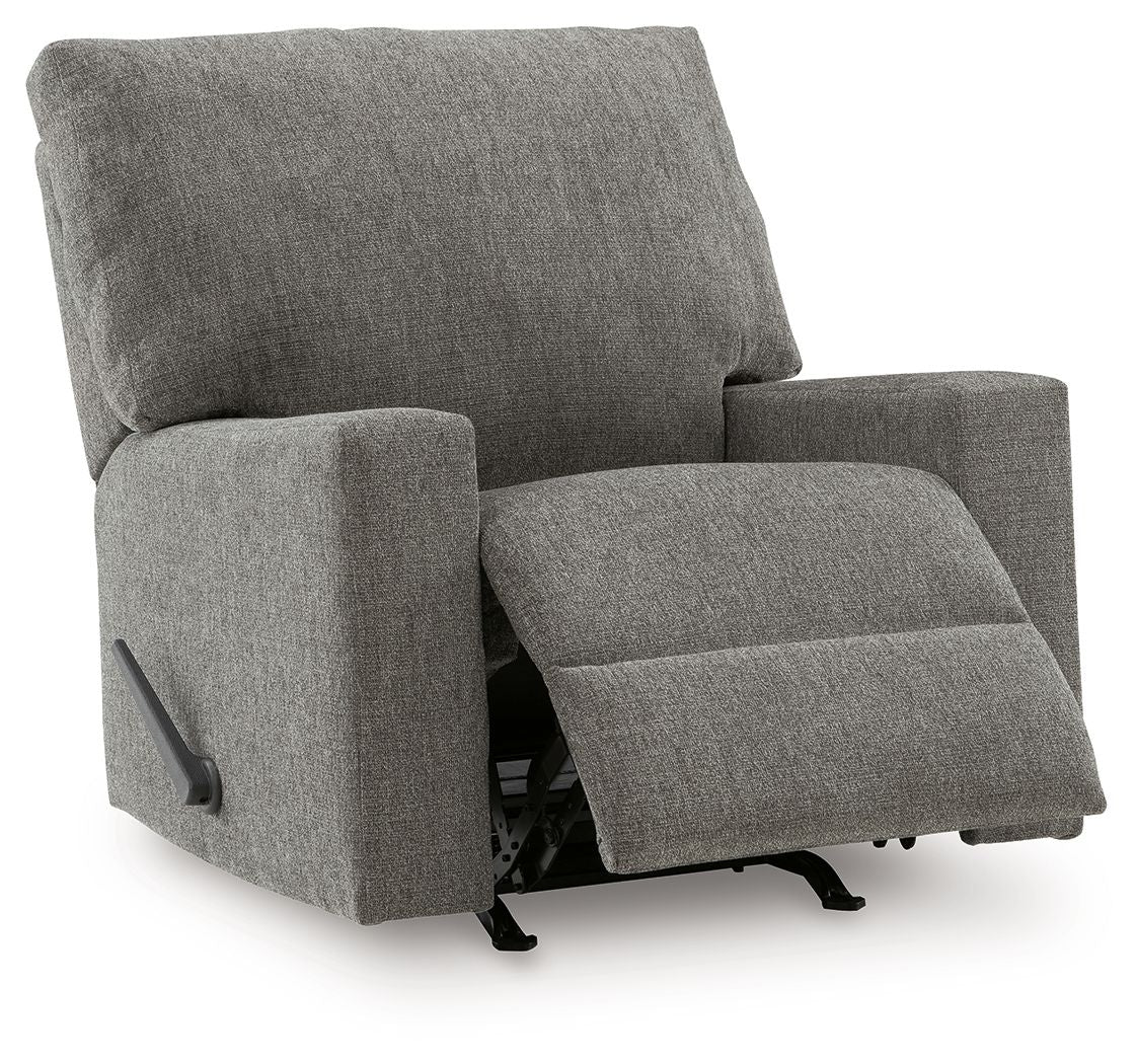 Clarington - Rocker Recliner - Greystone by Ashley – view 3