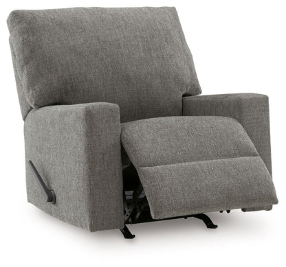 Clarington - Rocker Recliner - Greystone by Ashley – view 3