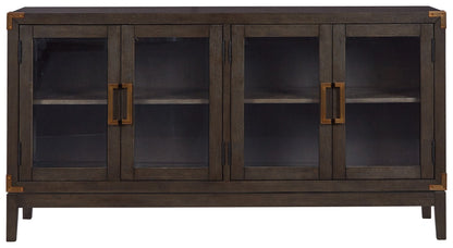Burkhaus - Dining Room Server - Dark Brown by Ashley – view 3