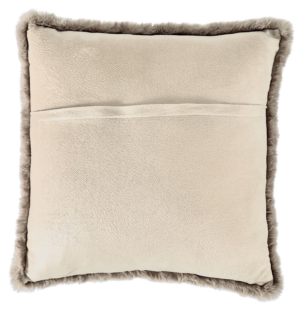 Gariland - Faux Fur Pillow by Ashley – view 8