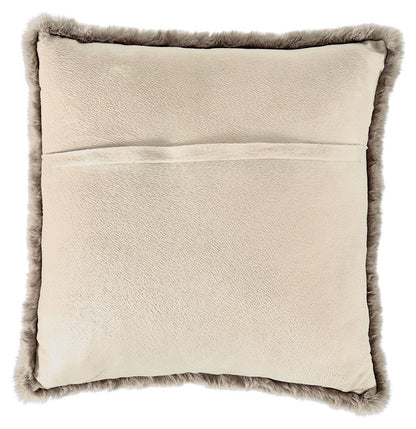 Gariland - Faux Fur Pillow by Ashley – view 8