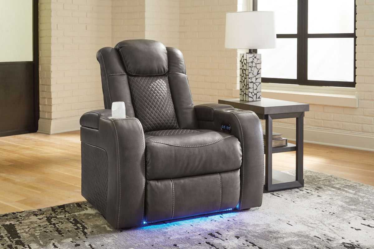 Fyne-dyme - Power Recliner/Adj Headrest by Ashley – view 6