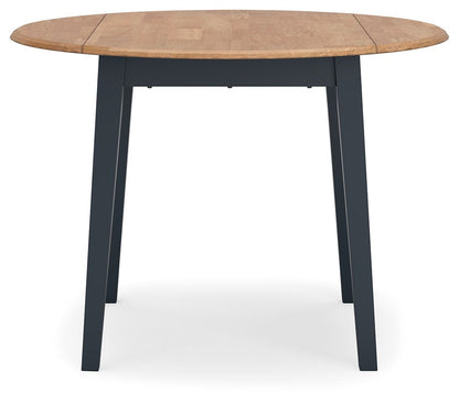 Gesthaven - Round Dining Room Drop Leaf Table Set by Ashley – view 9