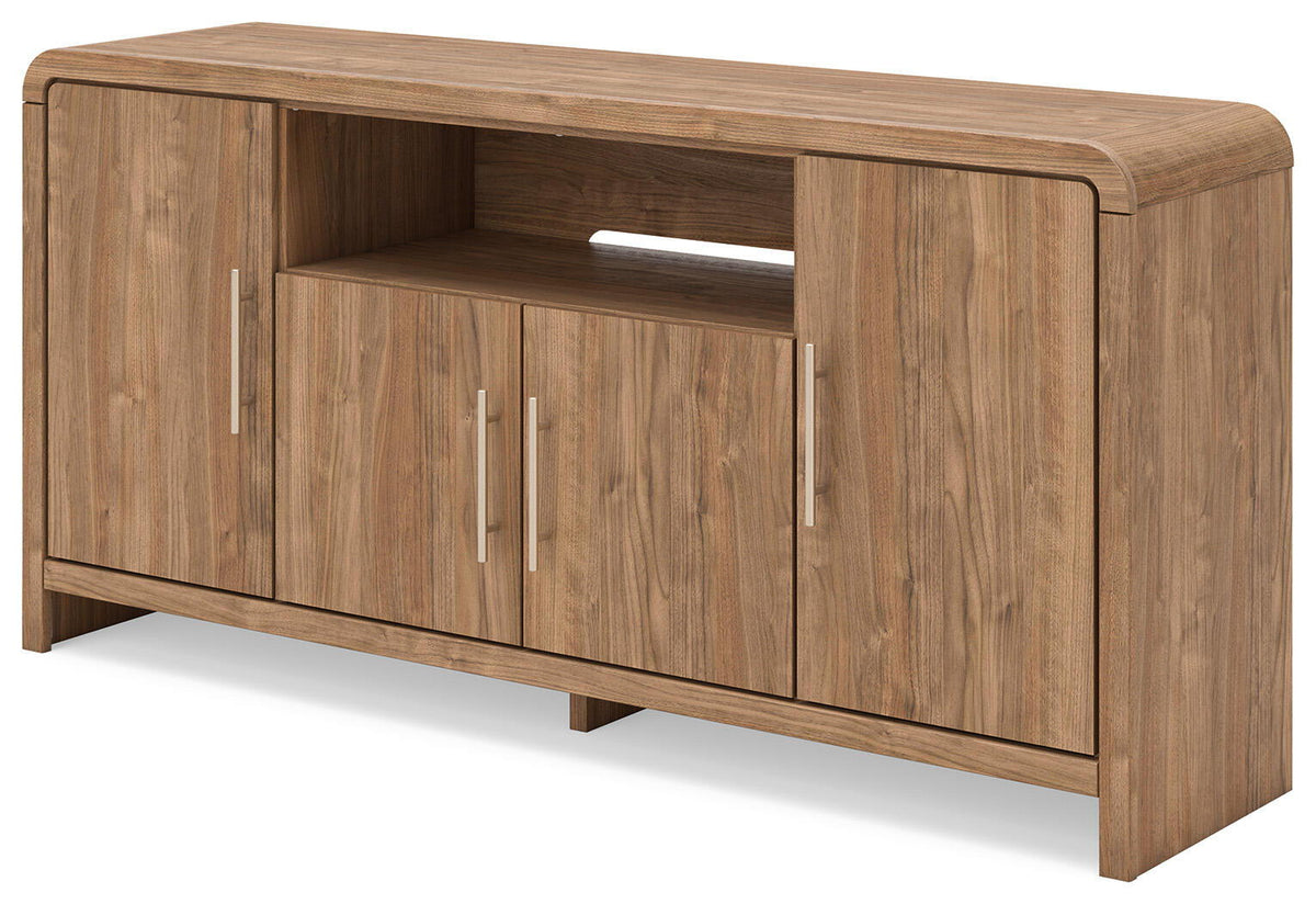 Dovander - Extra Large TV Stand - Brown by Ashley – view 3