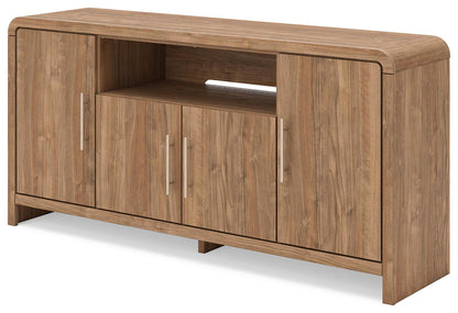 Dovander - Extra Large TV Stand - Brown by Ashley – view 3