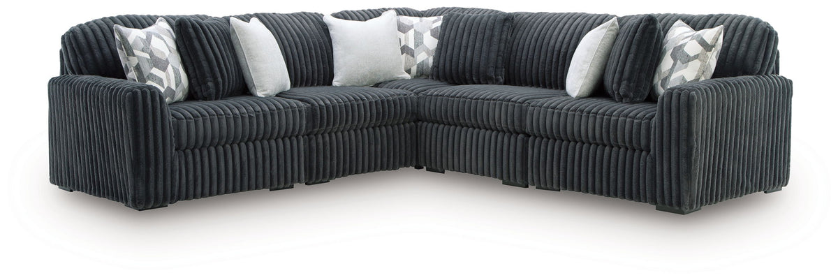 Midnight-Madness - 5 Piece Sectional by Ashley – view 6