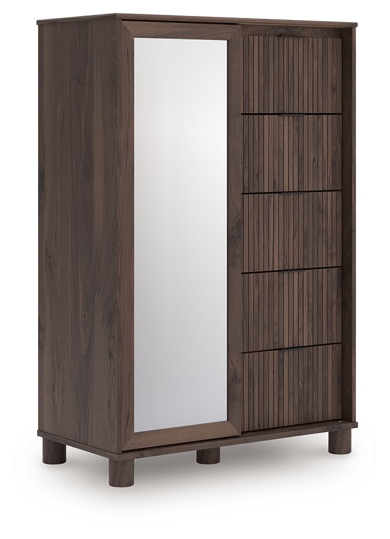 Pamytta - Dressing Chest - Brown by Ashley – Accent Chests