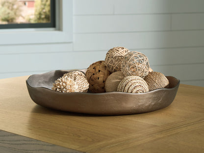Wallmen - Tray - Champagne Gold Finish by Ashley – view 3
