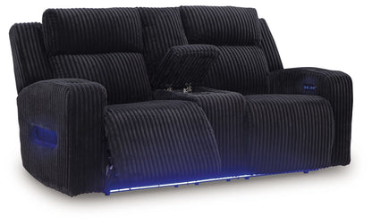 Forest Lake - Power Reclining Loveseat With Console / Adj Headrest by Ashley – view 3