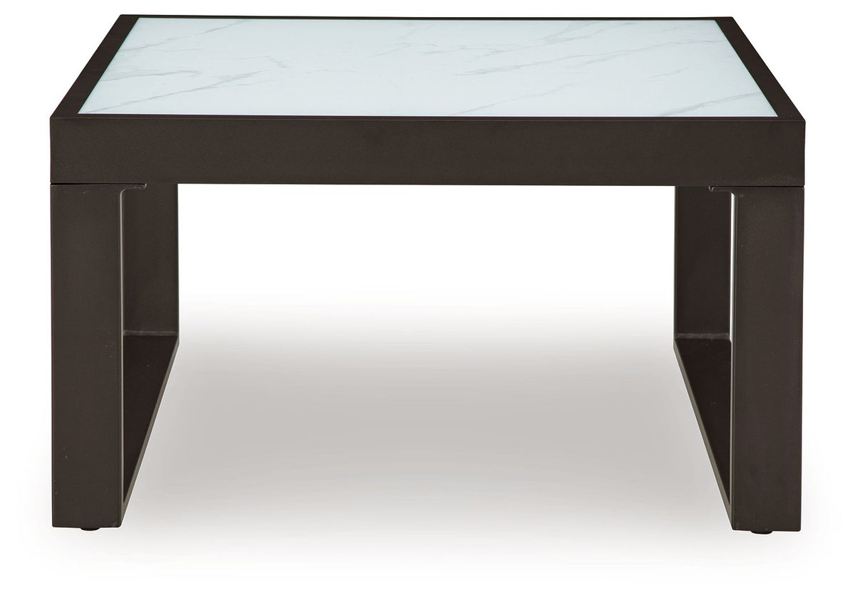 Beachloft - Square Cocktail Table - Black / Gray by Ashley – view 3