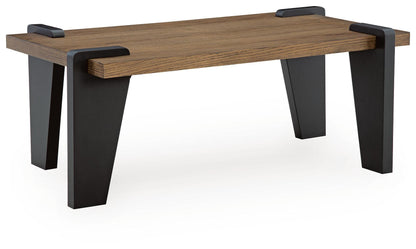 Weathermore - Rectangular Table by Ashley – Cocktail Tables