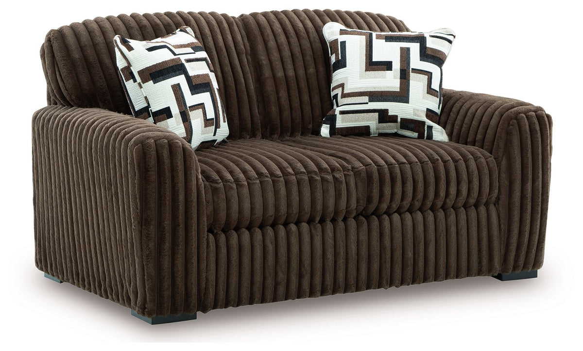 Midnight-Madness - Loveseat by Ashley – view 2