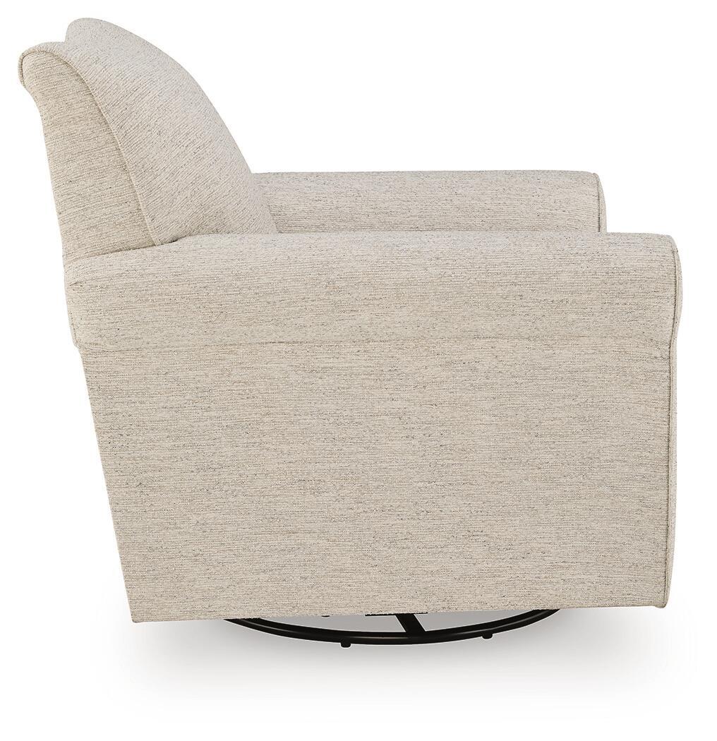 Renley - Swivel Glider Accent Chair by Ashley – view 7