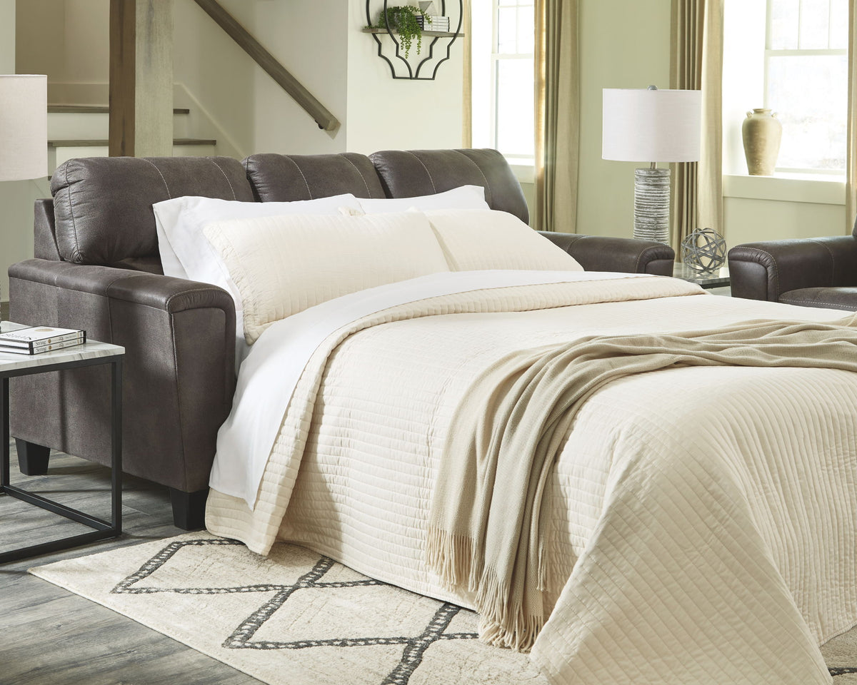 Navi - Queen Sofa Sleeper - Smoke by Ashley – view 2