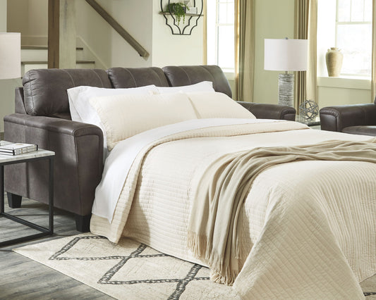 Navi - Queen Sofa Sleeper - Smoke by Ashley – view 2