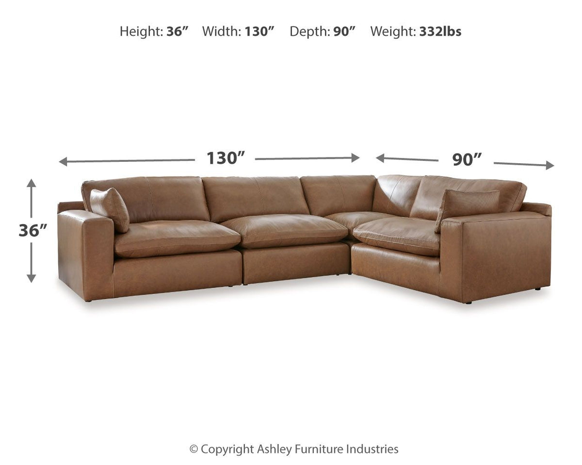 Emilia - 4 Piece Sectional by Ashley – view 5