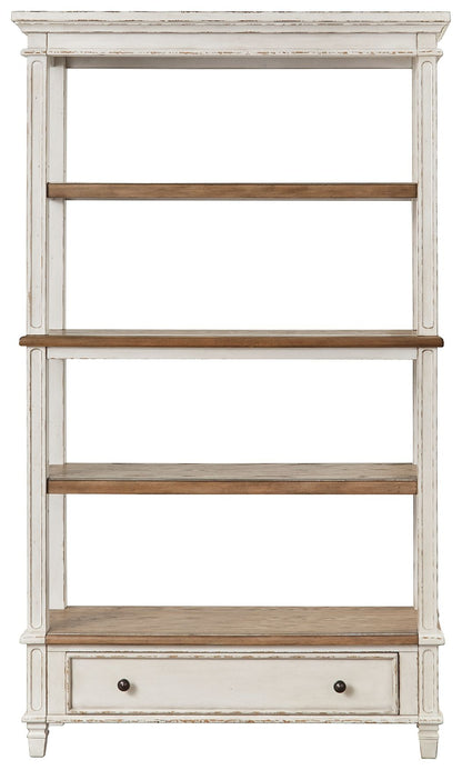 Realyn - Bookcase - Brown / White by Ashley – view 3