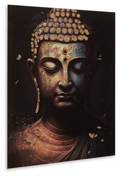 Caymoore - Wall Art - Black / Gold Finish by Ashley – view 3