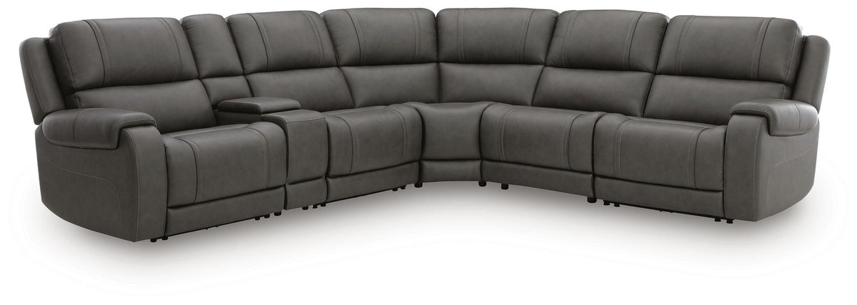 5Z - Pittson - Power Reclining Sectional by Ashley – view 6