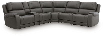 5Z - Pittson - Power Reclining Sectional by Ashley – view 6