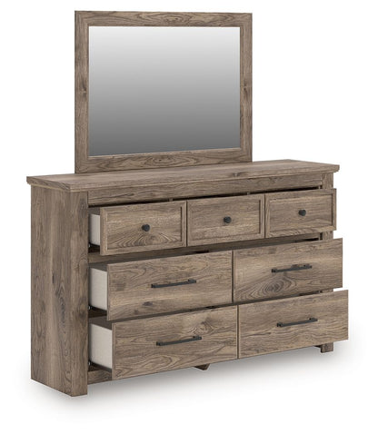 Rusticott - Seven Drawer Dresser by Ashley – view 3