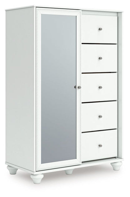 Kozlani - Dressing Chest - White by Ashley – Accent Chests