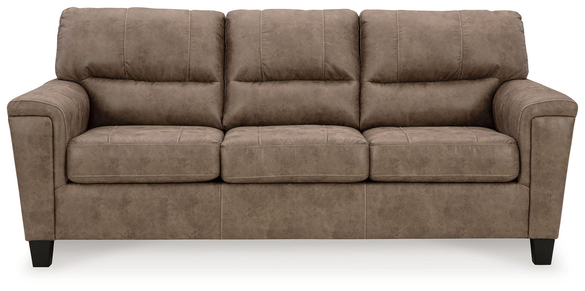 Navi - 3 Pc. - Sofa, Loveseat, Rocker Recliner - Fossil by Ashley – view 3