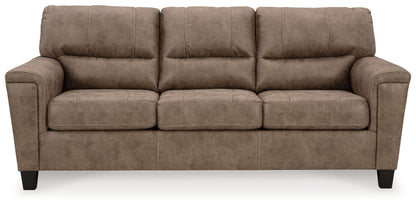 Navi - 3 Pc. - Sofa, Loveseat, Rocker Recliner - Fossil by Ashley – view 3