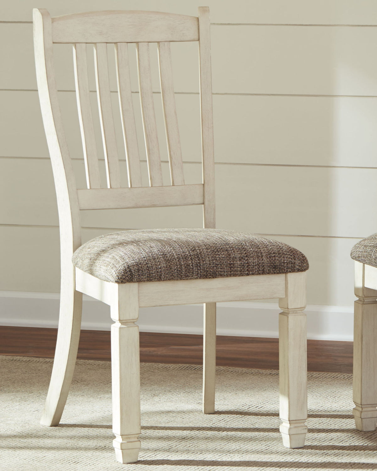 Bolanburg - Dining UPH Side Chair (Set of 2) - Rake Back - Brown / Beige by Ashley – Chair Sets