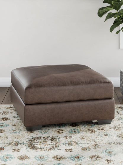 WillowBend - Oversized Accent Ottoman - Umber by Ashley – view 3
