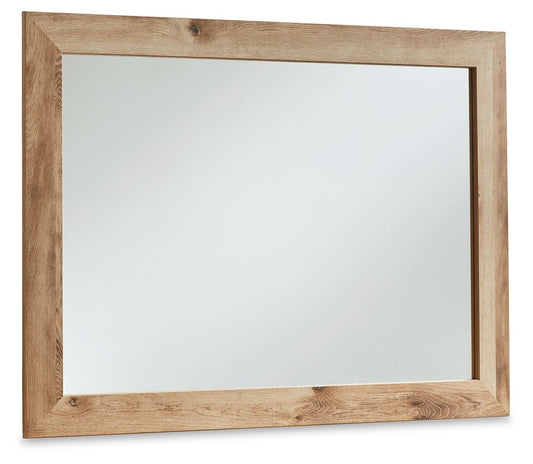 Hyanna - Bedroom Mirror - Tan Brown by Ashley – Mirrors
