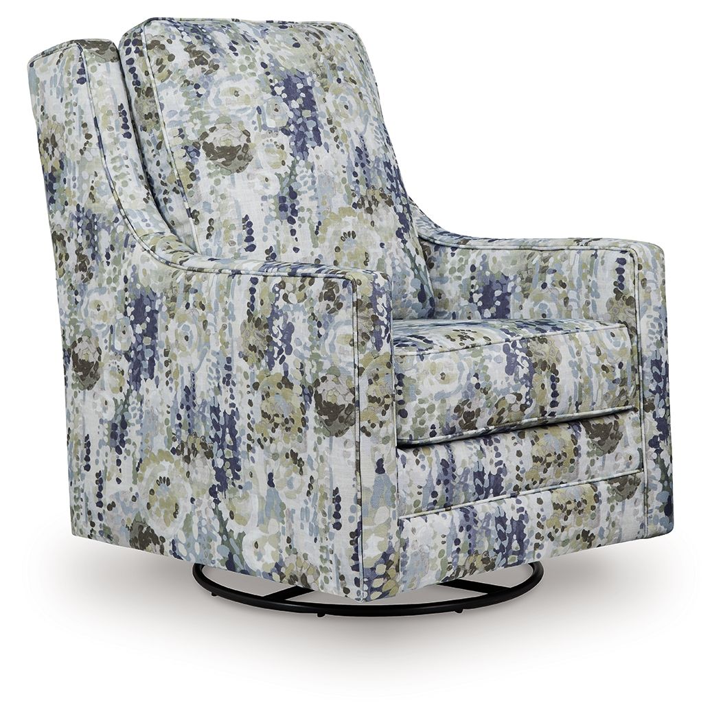 Dustinford - Swivel Glider Accent Chair - Multi by Ashley – Swivel Glider Chairs