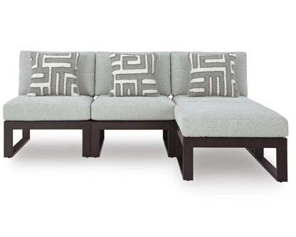 Beachloft - 4 Piece Outdoor Sectional by Ashley – Stationary Sectionals