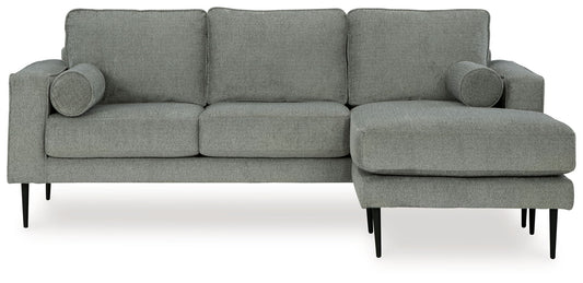 Hazela - Sofa Chaise - Charcoal by Ashley – Stationary Sofas
