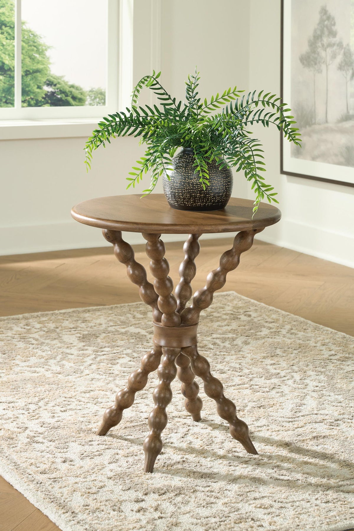 Jadner - Accent Table - Light Brown by Ashley – view 2