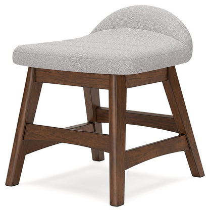 Lyncott - Home Office Desk Chair - Light Gray / Brown by Ashley – Desk Chairs