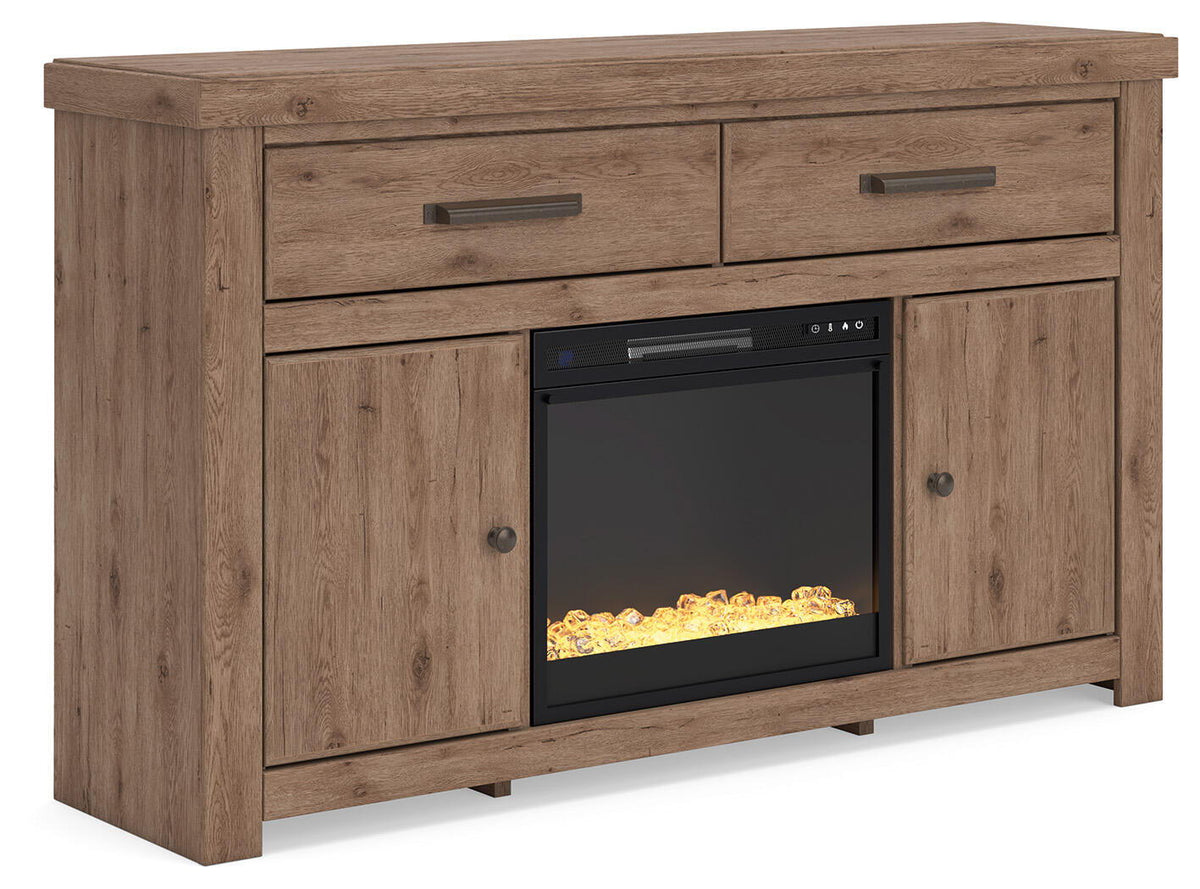 Garistyn - TV Stand With Fireplace Option – view 16