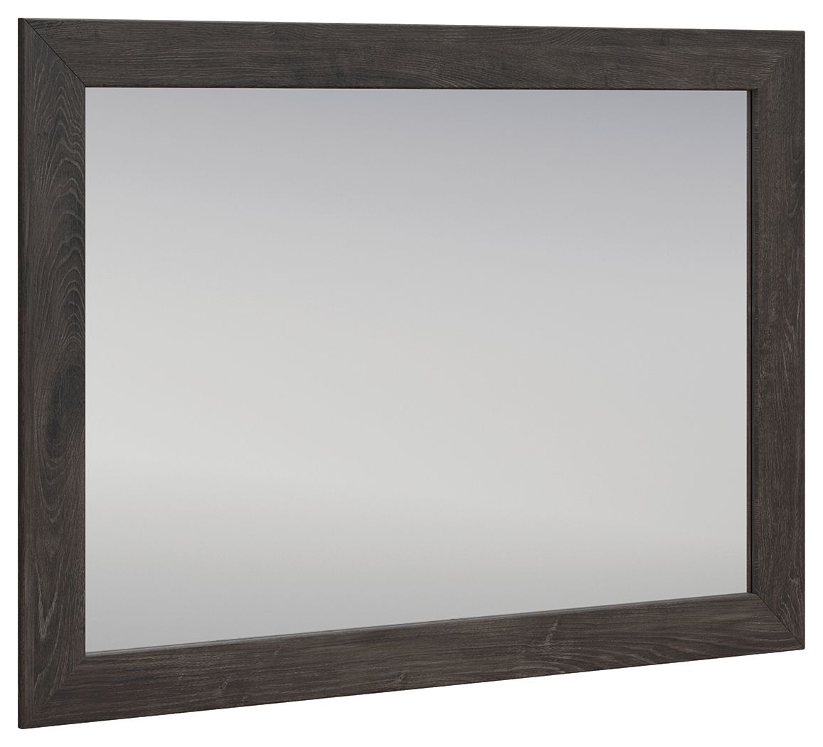 Fraluna - Bedroom Mirror - Charcoal by Ashley – Mirrors