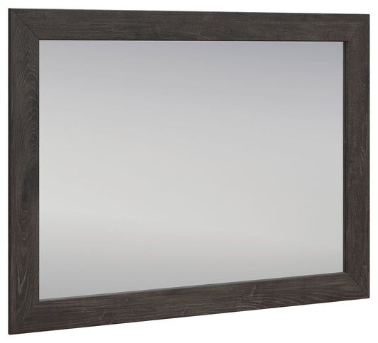 Fraluna - Bedroom Mirror - Charcoal by Ashley – Mirrors