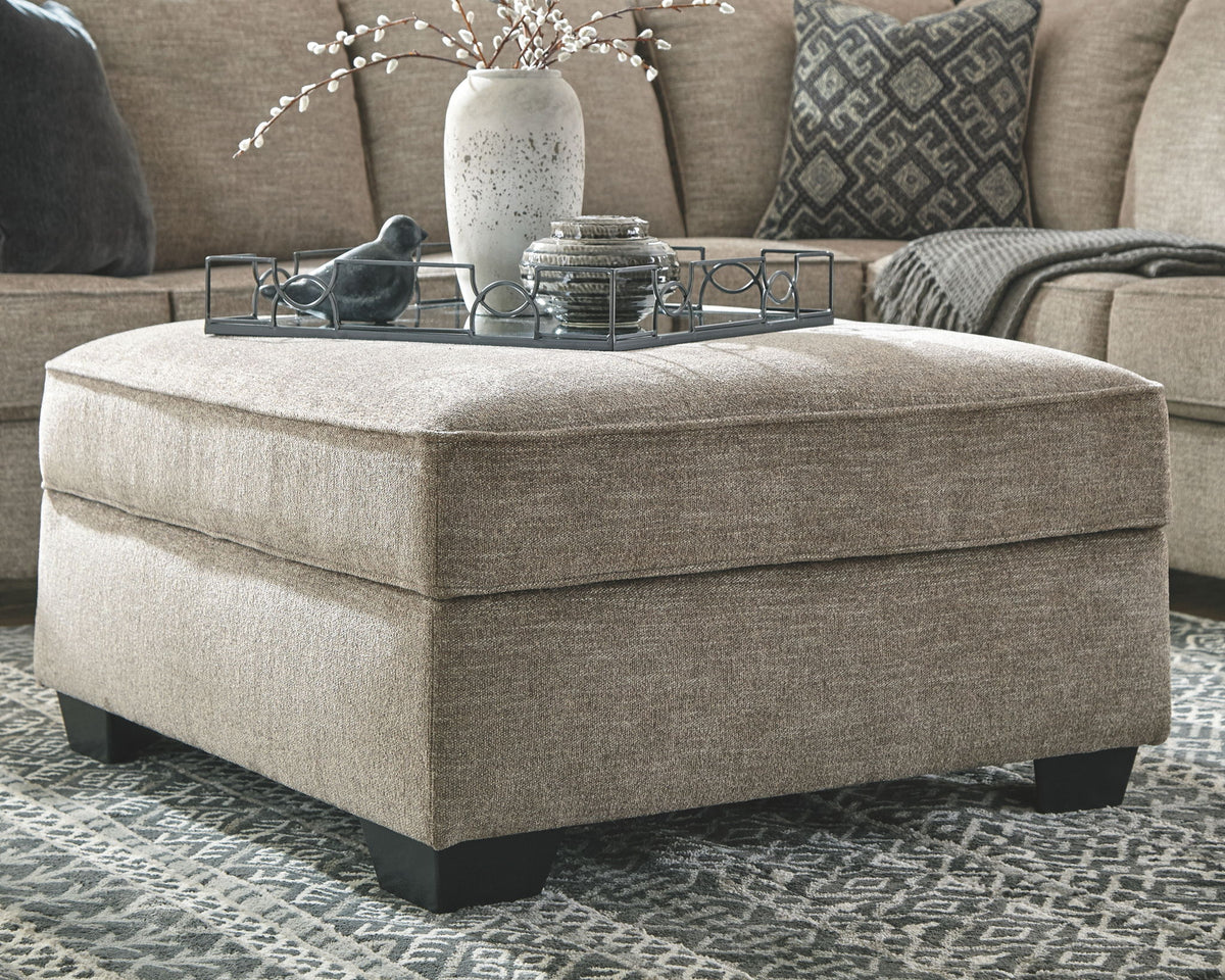 Bovarian - Ottoman With Storage - Stone by Ashley – view 2