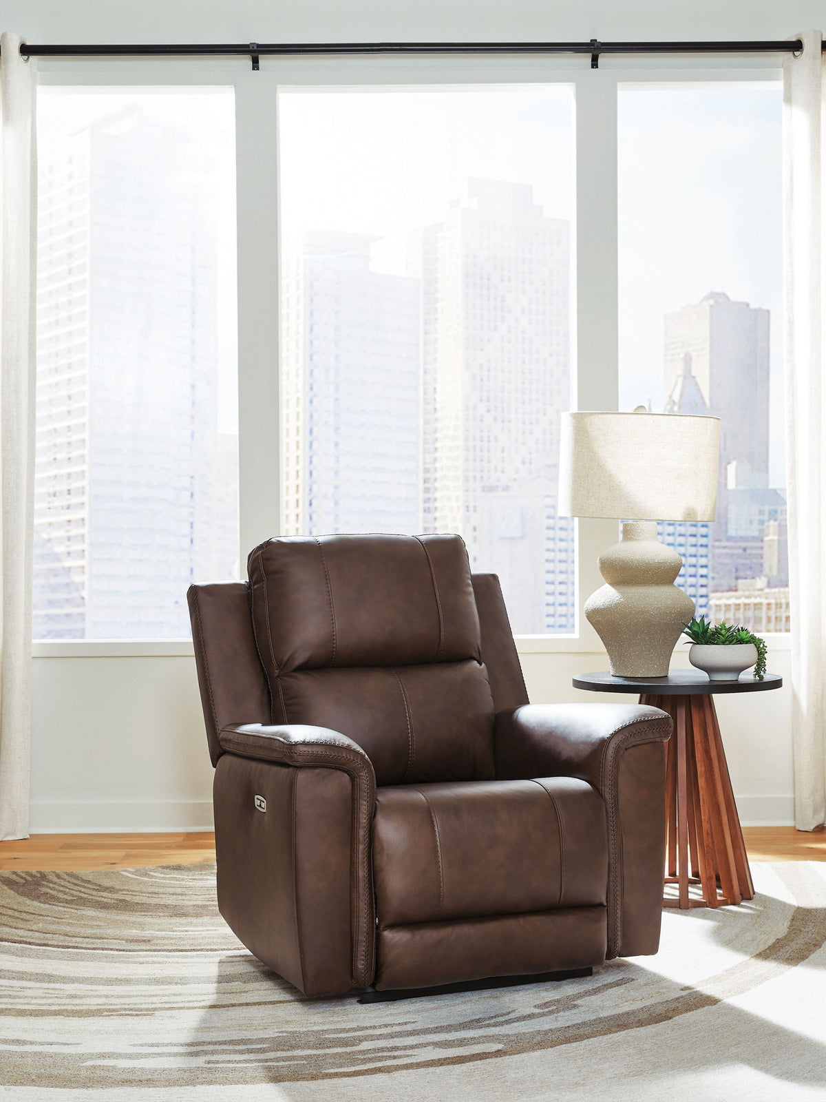 Bleckley - Power Recliner With Adjustable Headrest by Ashley – view 4