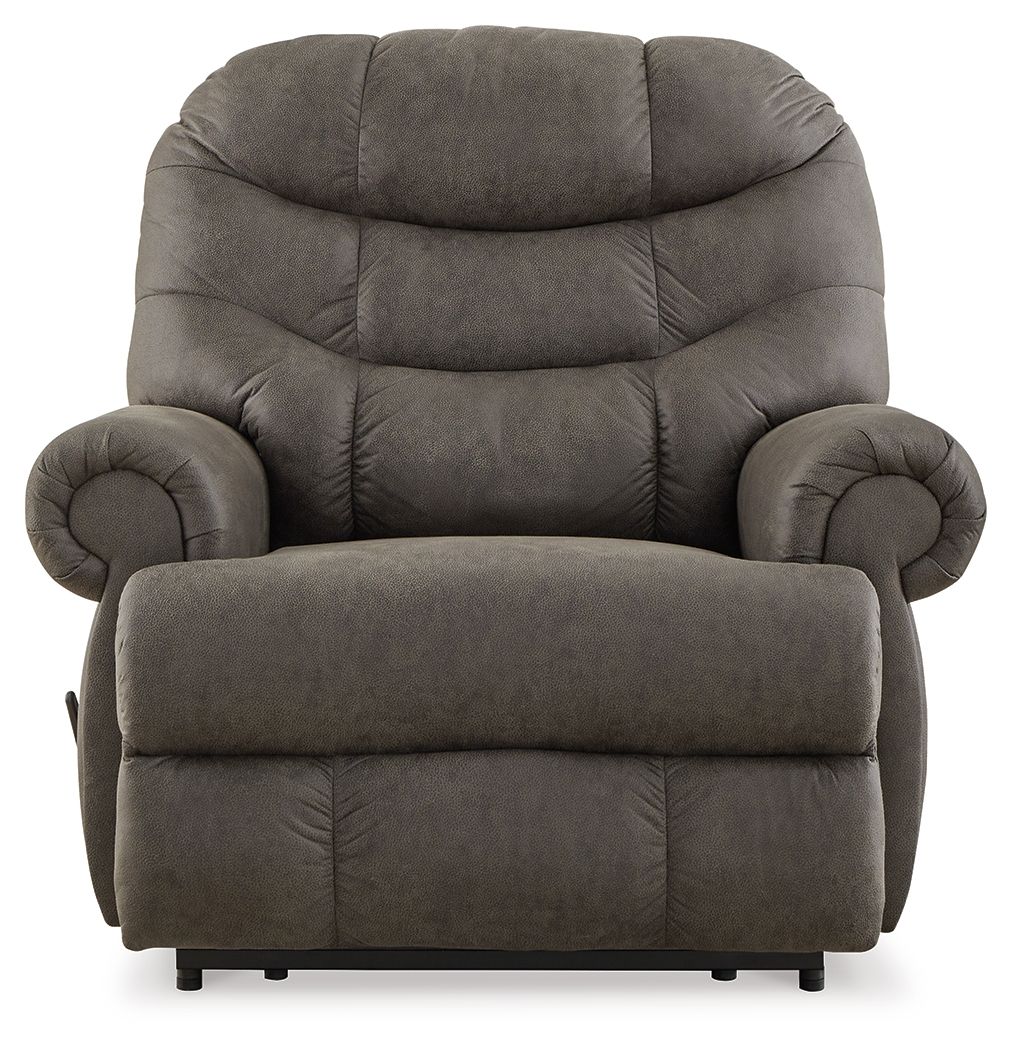 Camera Time - Zero Wall Recliner - Gunmetal by Ashley – view 3
